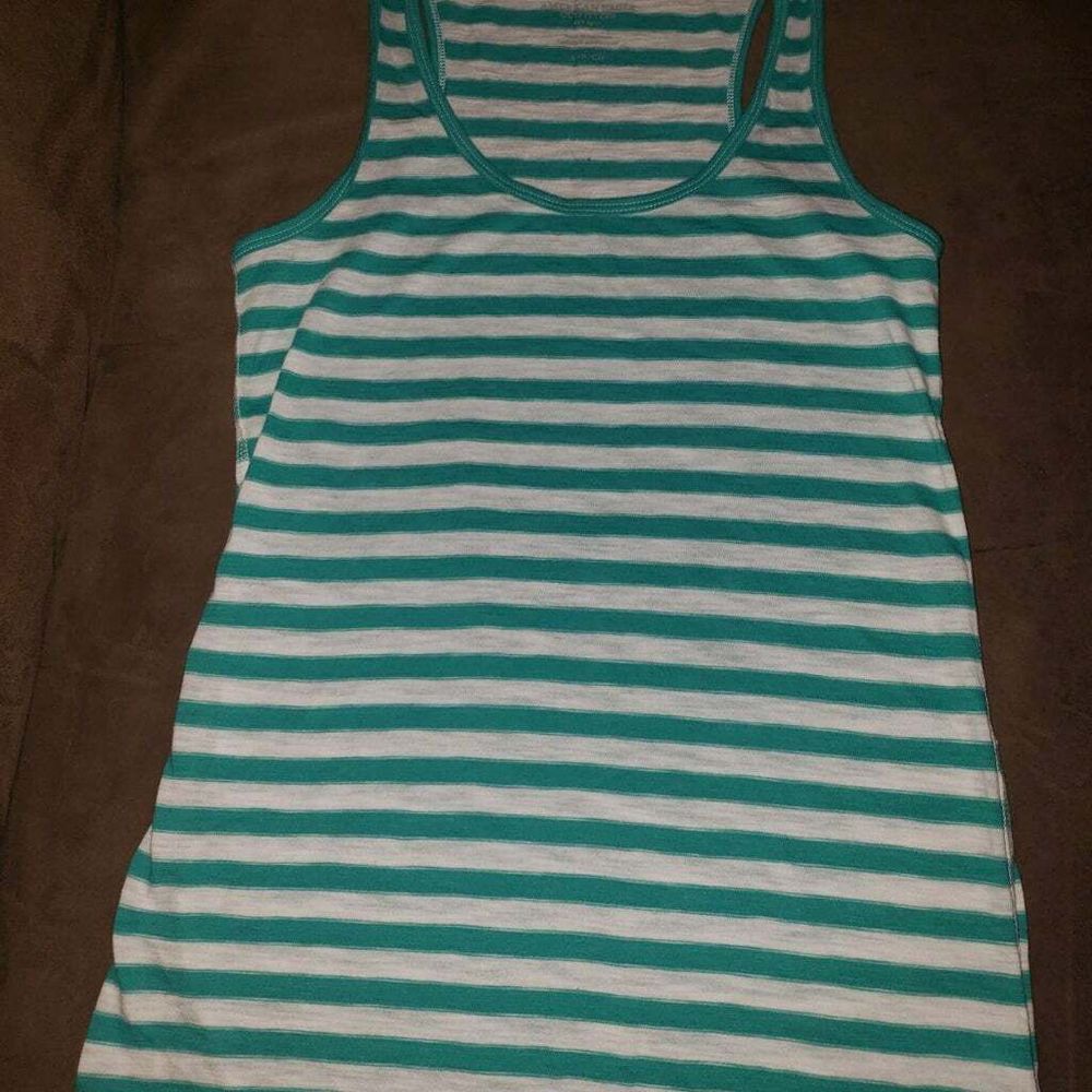 American Eagle Teal Tank Top, small  #037